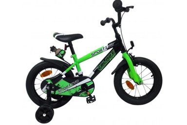 VOLARE Dječji bicikl Sportivo, 16", zeleno-crni